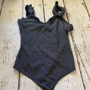 ribbed body suit